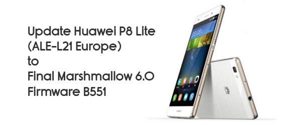 Togliere logo brand operatore e aggiornare Huawei P8 Lite