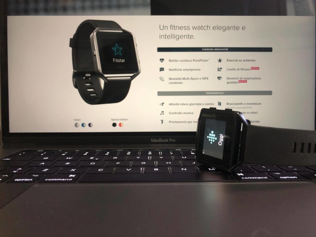 Smartwatch Fitbit Blaze